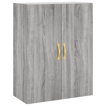 Skříň Highboard Šedá Sonoma 69,5 X 34 X 180 Cm Kompozitní Dřevo