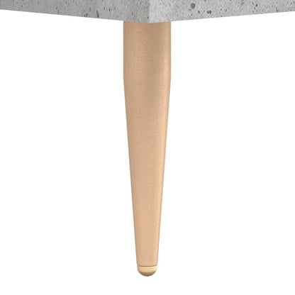 Skříň Highboard Betonově Šedá 69,5X34X180 Cm Kompozitní Dřevo