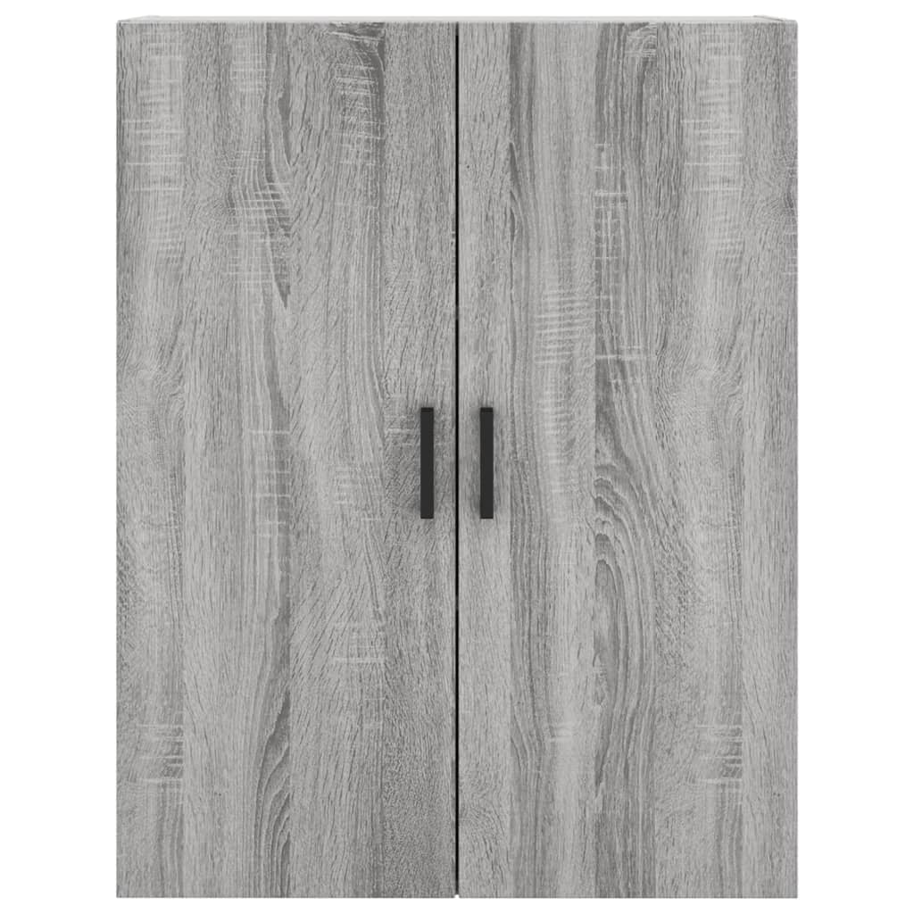 Skříň Highboard Šedá Sonoma 69,5 X 34 X 180 Cm Kompozitní Dřevo