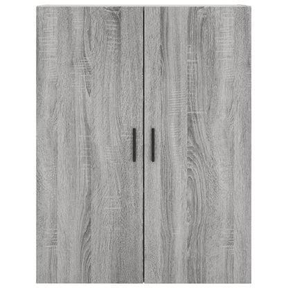 Skříň Highboard Šedá Sonoma 69,5 X 34 X 180 Cm Kompozitní Dřevo