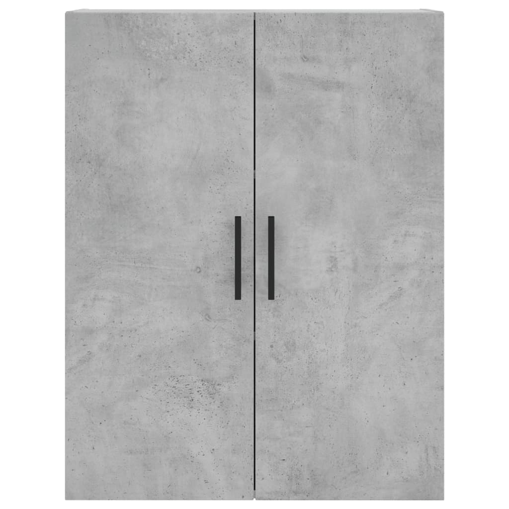 Skříň Highboard Betonově Šedá 69,5X34X180 Cm Kompozitní Dřevo