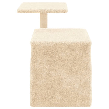 Škrabadlo Pro Kočky Se Sisalovými Sloupky Krémové 50,5 Cm