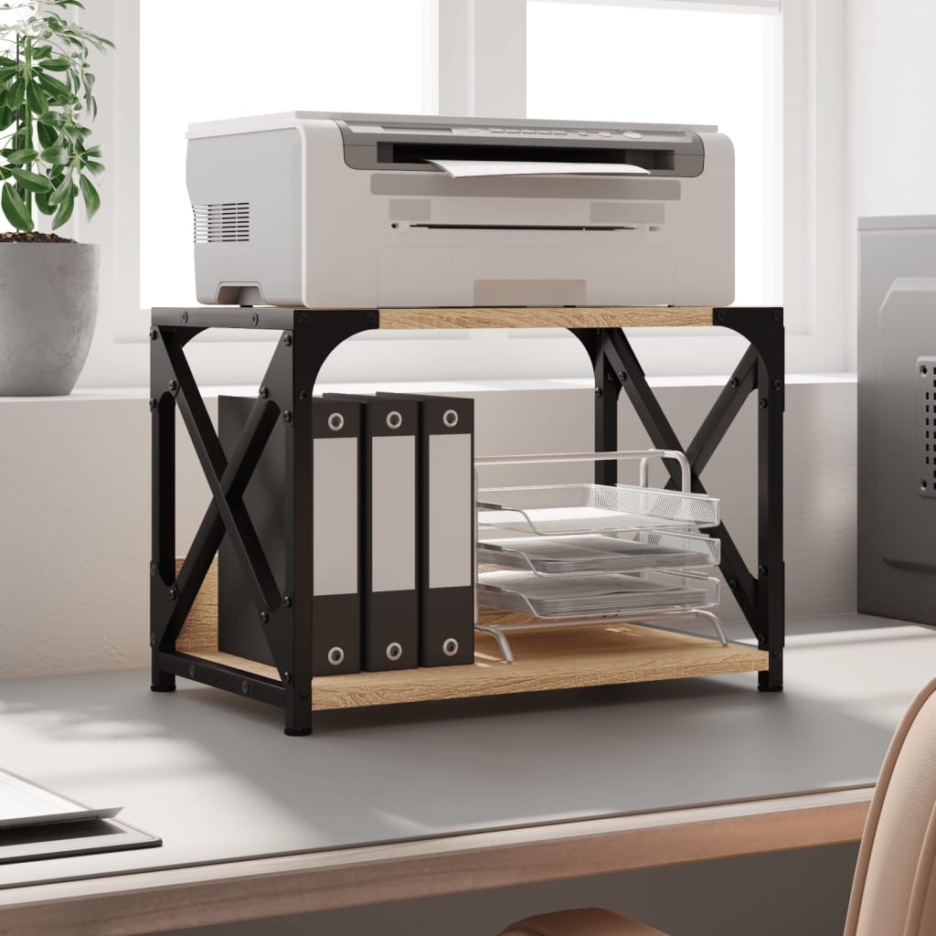 Stojan Na Tiskárnu 2Patrový 44X26X31,5 Cm Kompozit