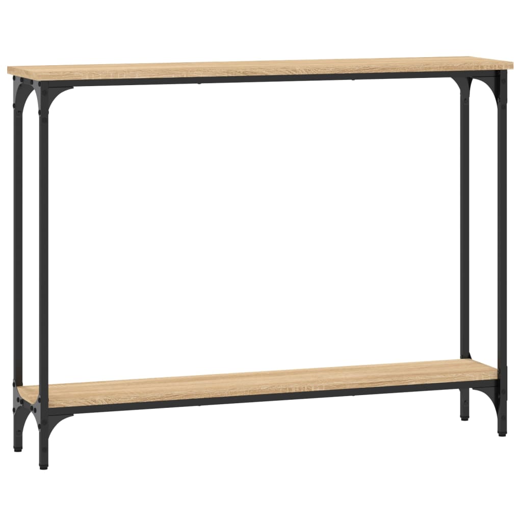 Konzolový Stolek Dub Sonoma 100 X 22,5 X 75 Cm Kompozitní Dřevo