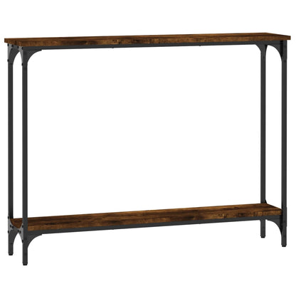 Konzolový Stolek Kouřový Dub 100X22,5X75 Cm Kompozitní Dřevo