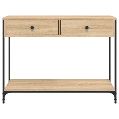 Konzolový Stolek Dub Sonoma 100 X 34,5 X 75 Cm Kompozitní Dřevo