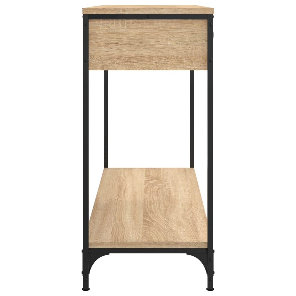 Konzolový Stolek Dub Sonoma 100 X 34,5 X 75 Cm Kompozitní Dřevo