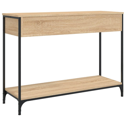 Konzolový Stolek Dub Sonoma 100 X 34,5 X 75 Cm Kompozitní Dřevo