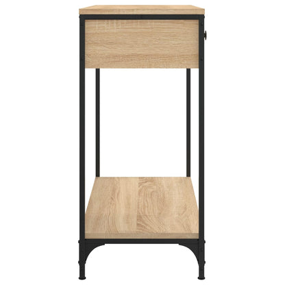Konzolový Stolek Dub Sonoma 75 X 34,5 X 75 Cm Kompozitní Dřevo