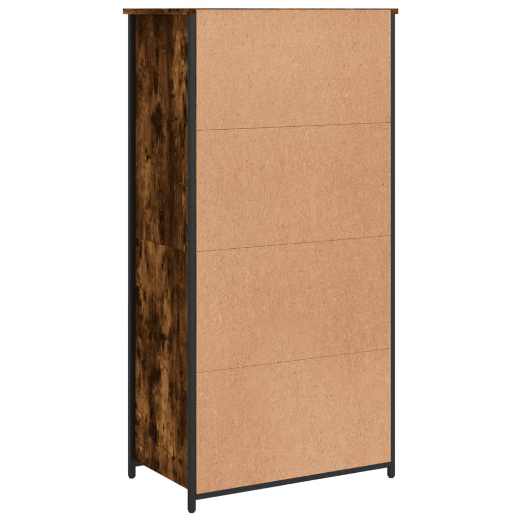 Skříňka Kouřový Dub 62 X 36 X 121,5 Cm Kompozitní Dřevo