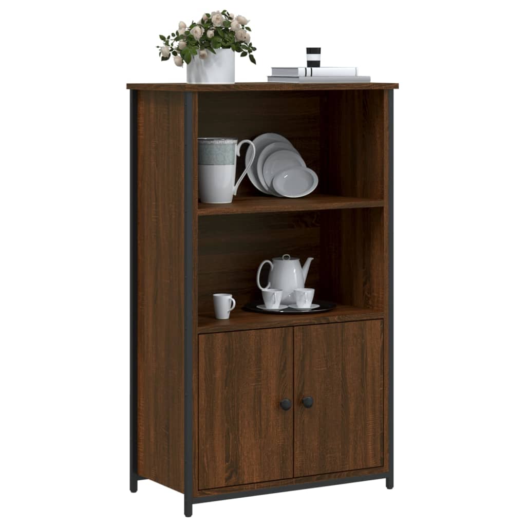 Skříňka Hnědý Dub 62 X 32 X 103,5 Cm Kompozitní Dřevo