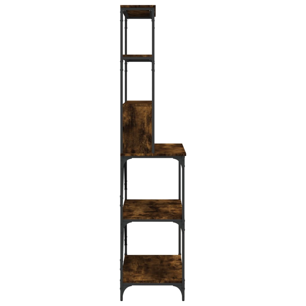 Kuchyňský Regál 6Patrový 90 X 40 X 180 Cm Kompozit