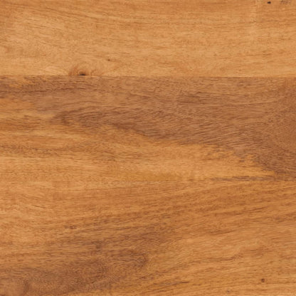 Skříň Hnědá A Černá 40X33,5X110 Cm Masivní Mangovníkové Dřevo