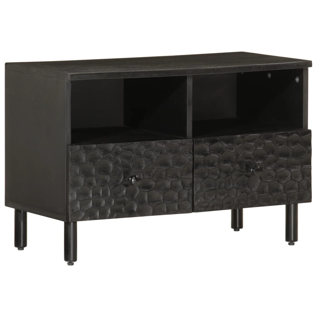 Tv Skříňka Černá 70 X 33 X 46 Cm