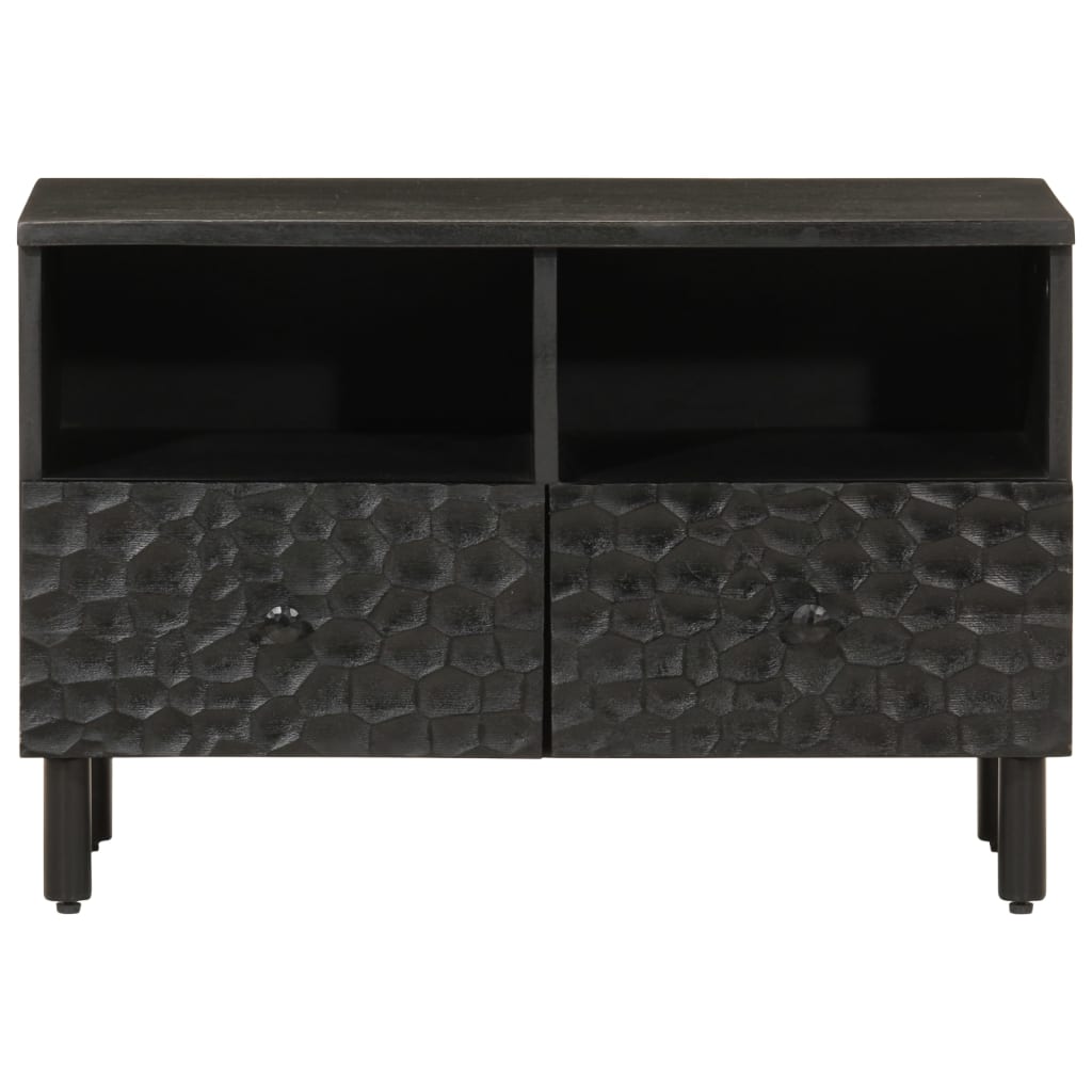 Tv Skříňka Černá 70 X 33 X 46 Cm
