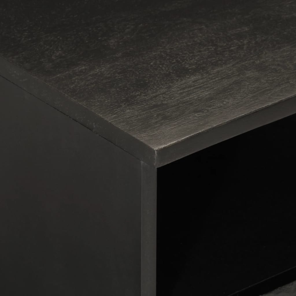 Tv Skříňka Černá 70 X 33 X 46 Cm