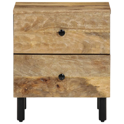 Noční Stolky 2 Ks 40 X 33 X 46 Cm Masivní Mangovníkové Dřevo
