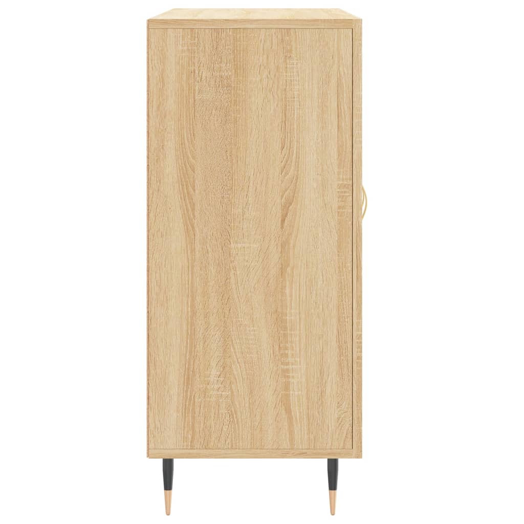 Příborník Dub Sonoma 90 X 34 X 80 Cm Kompozitní Dřevo