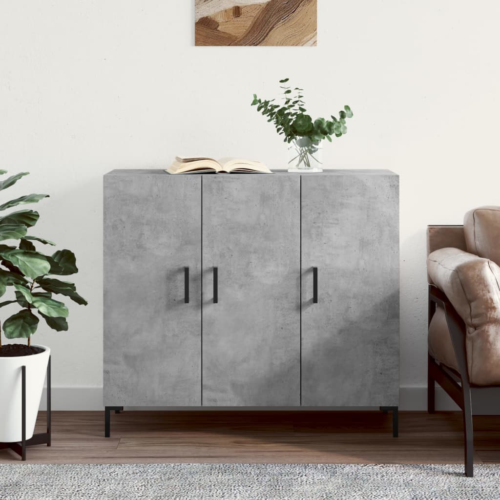 Příborník 90 X 34 X 80 Cm Kompozitní Dřevo