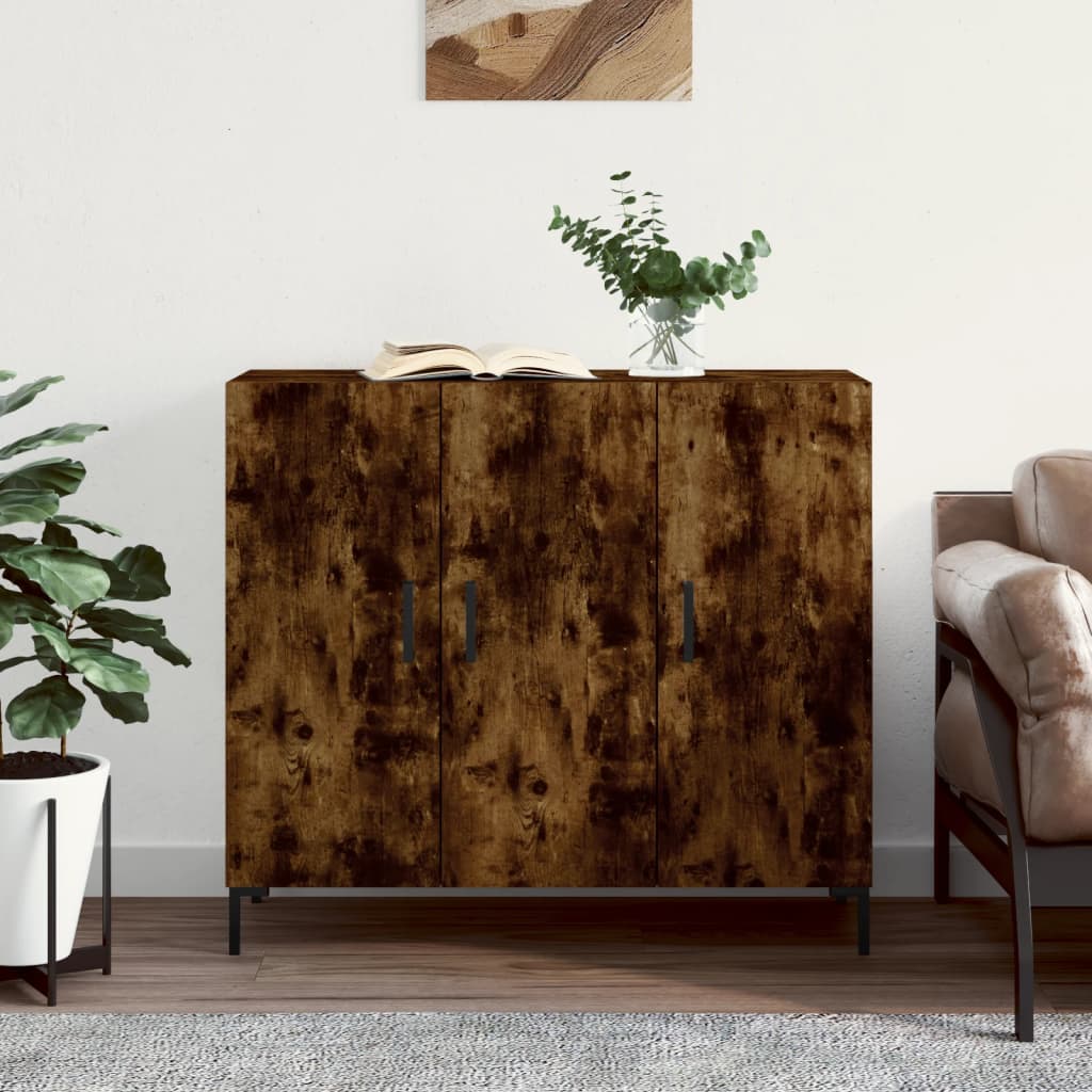 Příborník 90 X 34 X 80 Cm Kompozitní Dřevo