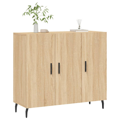 Příborník Dub Sonoma 90 X 34 X 80 Cm Kompozitní Dřevo