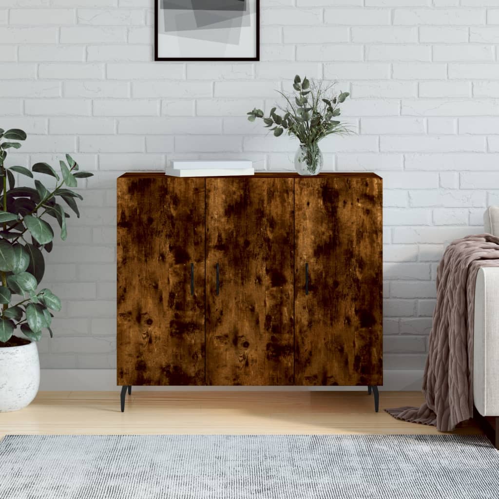 Příborník 90 X 34 X 80 Cm Kompozitní Dřevo