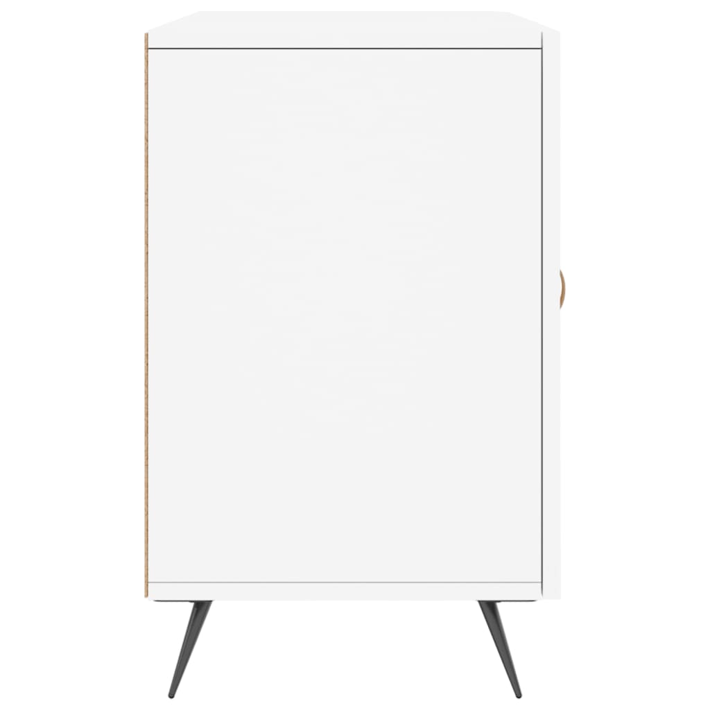 Příborník Bílý 100 X 36 X 60 Cm Kompozitní Dřevo