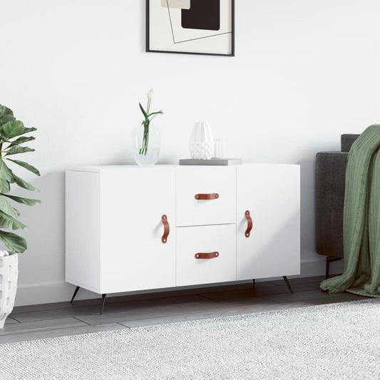 Příborník Bílý 100 X 36 X 60 Cm Kompozitní Dřevo
