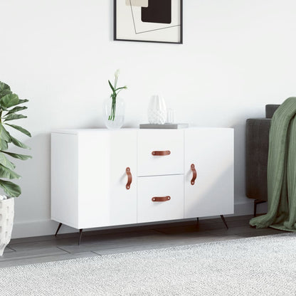 Příborník Bílý 100 X 36 X 60 Cm Kompozitní Dřevo