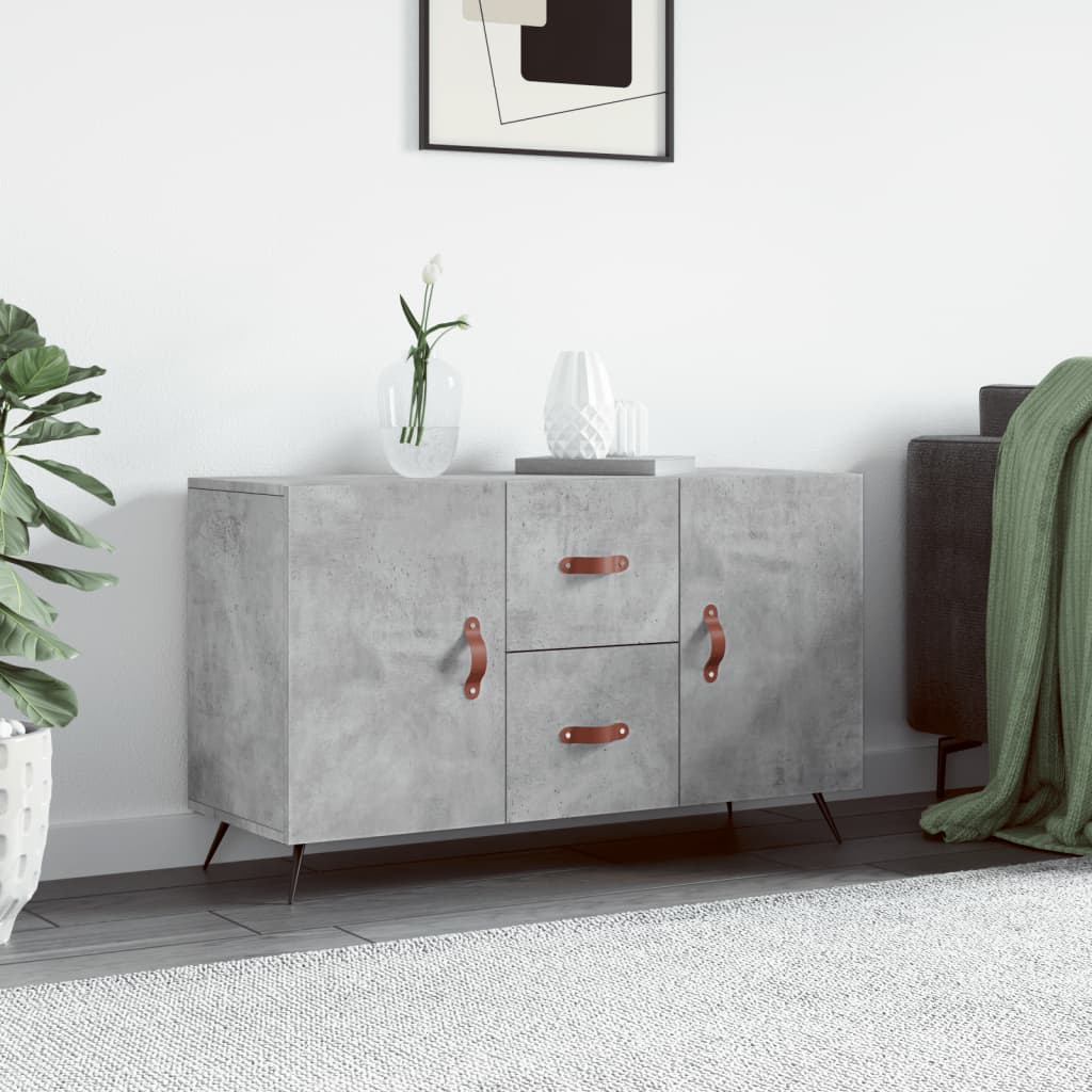 Příborník Bílý 100 X 36 X 60 Cm Kompozitní Dřevo