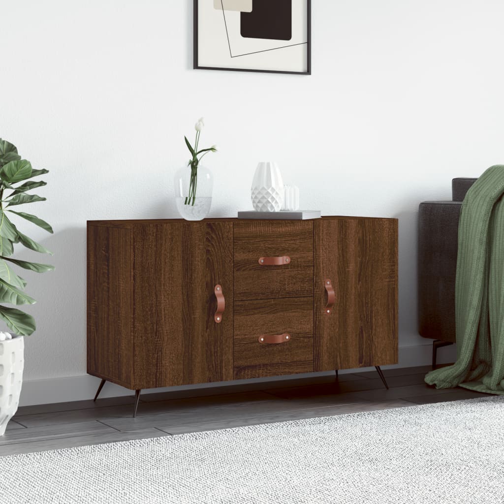 Příborník Bílý 100 X 36 X 60 Cm Kompozitní Dřevo