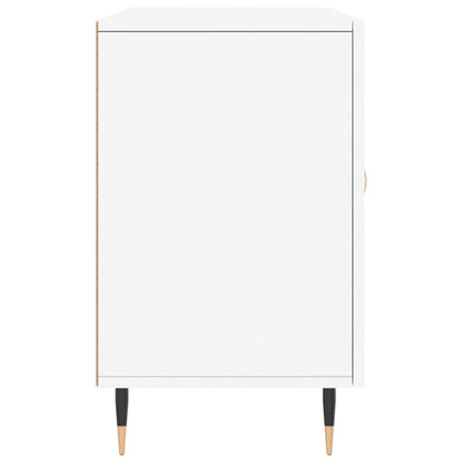 Příborník Bílý 100 X 36 X 60 Cm Kompozitní Dřevo