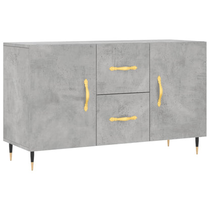 Příborník Betonově Šedý 100 X 36 X 60 Cm Kompozitní Dřevo