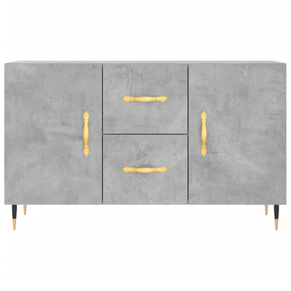 Příborník Betonově Šedý 100 X 36 X 60 Cm Kompozitní Dřevo