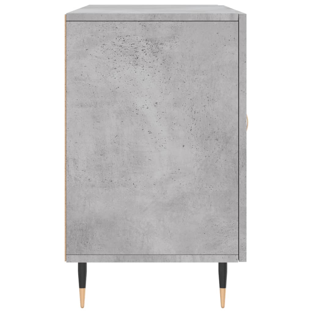 Příborník Betonově Šedý 100 X 36 X 60 Cm Kompozitní Dřevo