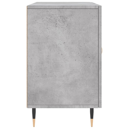 Příborník Betonově Šedý 100 X 36 X 60 Cm Kompozitní Dřevo