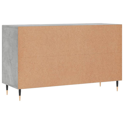 Příborník Betonově Šedý 100 X 36 X 60 Cm Kompozitní Dřevo