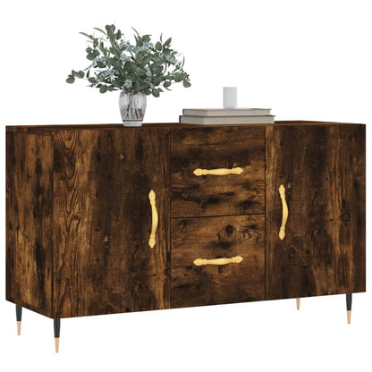 Příborník Kouřový Dub 100 X 36 X 60 Cm Kompozitní Dřevo