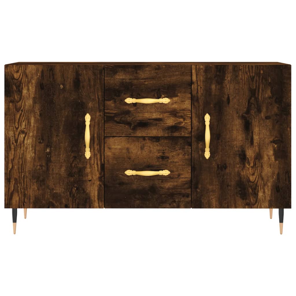 Příborník Kouřový Dub 100 X 36 X 60 Cm Kompozitní Dřevo