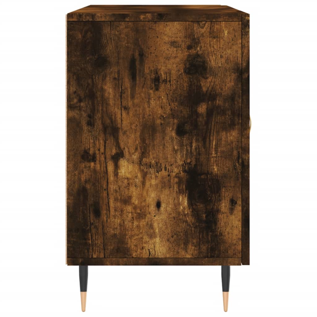 Příborník Kouřový Dub 100 X 36 X 60 Cm Kompozitní Dřevo