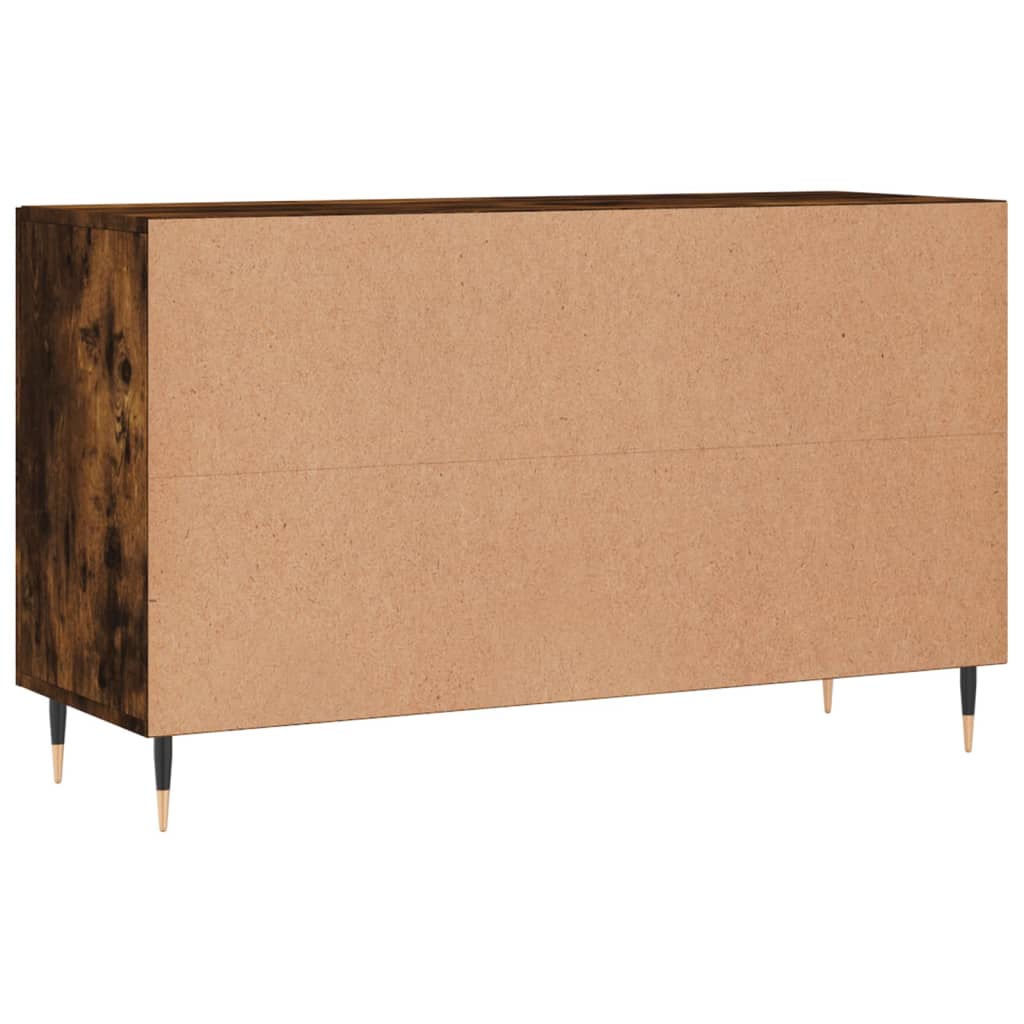 Příborník Kouřový Dub 100 X 36 X 60 Cm Kompozitní Dřevo