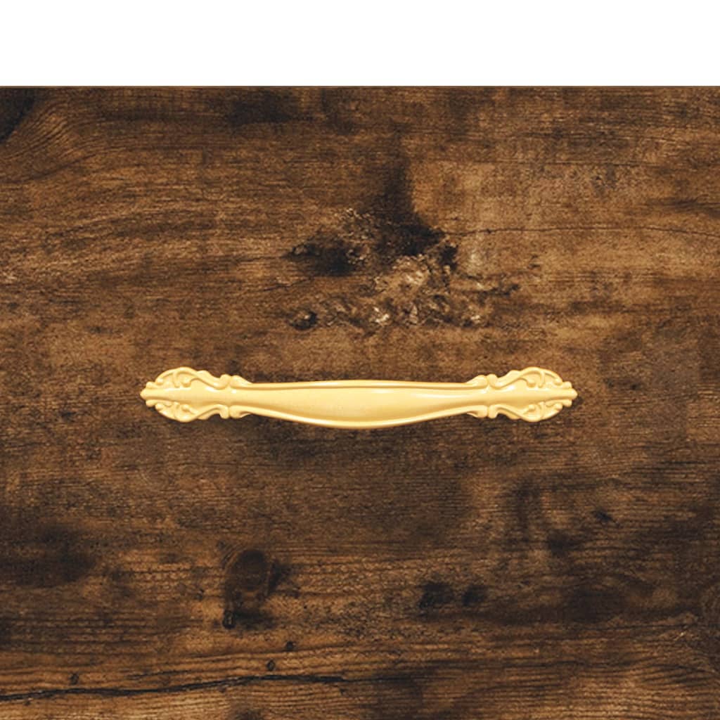 Příborník Kouřový Dub 100 X 36 X 60 Cm Kompozitní Dřevo
