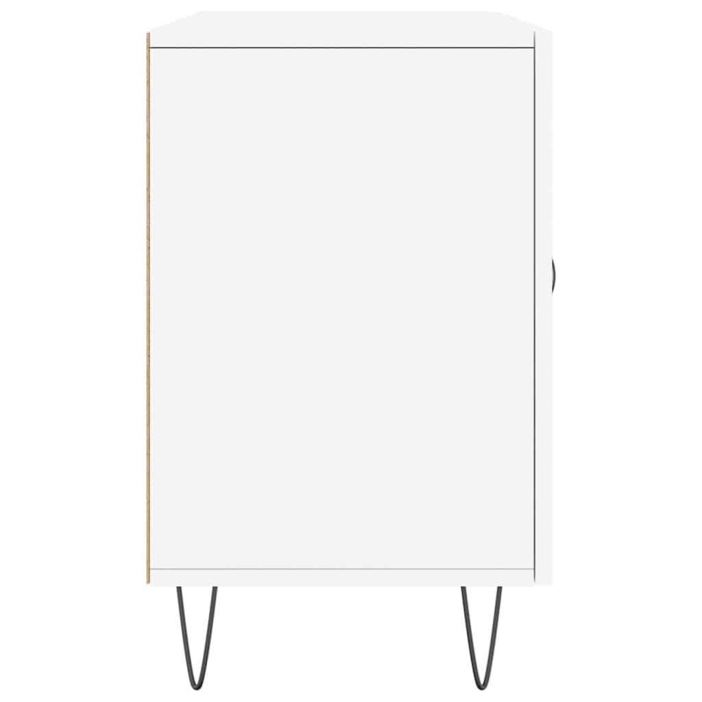 Příborník Bílý 100 X 36 X 60 Cm Kompozitní Dřevo