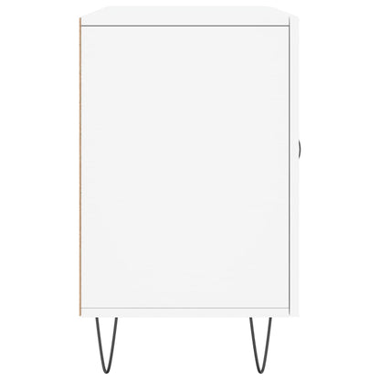Příborník Bílý 100 X 36 X 60 Cm Kompozitní Dřevo