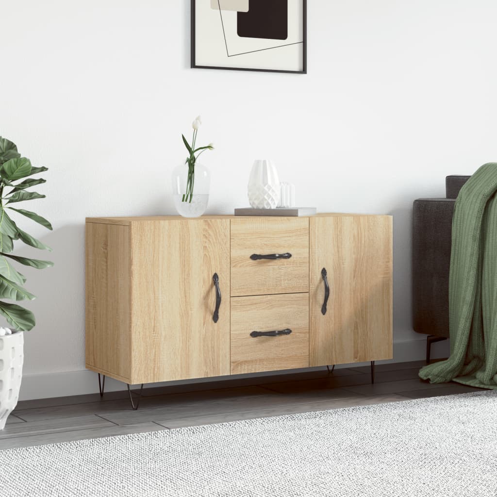 Příborník Dub Sonoma 100 X 36 X 60 Cm Kompozitní Dřevo