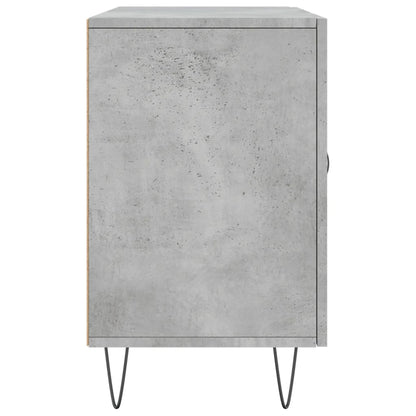 Příborník Betonově Šedý 100 X 36 X 60 Cm Kompozitní Dřevo