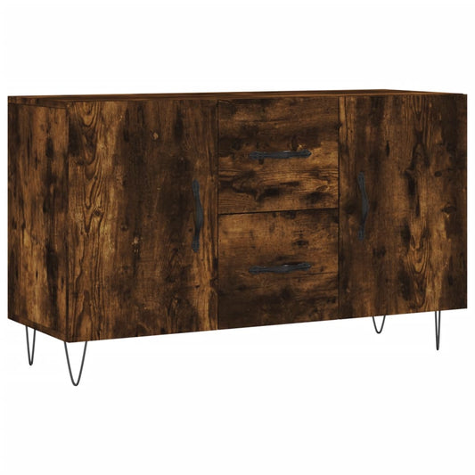 Příborník Kouřový Dub 100 X 36 X 60 Cm Kompozitní Dřevo