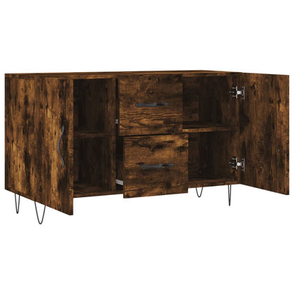 Příborník Kouřový Dub 100 X 36 X 60 Cm Kompozitní Dřevo
