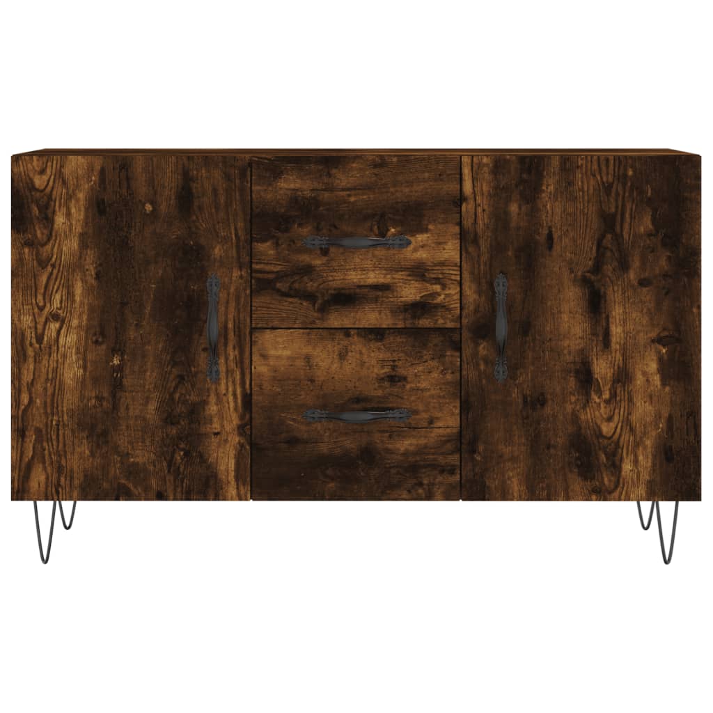 Příborník Kouřový Dub 100 X 36 X 60 Cm Kompozitní Dřevo