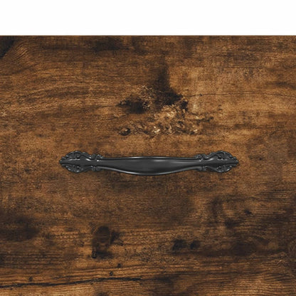 Příborník Kouřový Dub 100 X 36 X 60 Cm Kompozitní Dřevo
